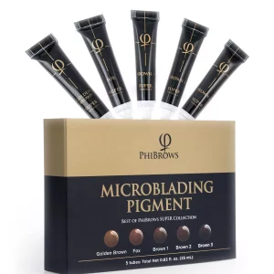 PhiBrows Microblading Pigment Collection SUPER