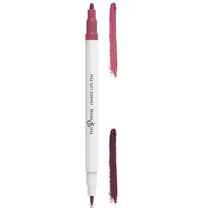 PhiNesse Ombre Lips Pen Red Plum - Soft Pink 02