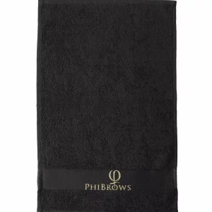 PhiBrows Towel black